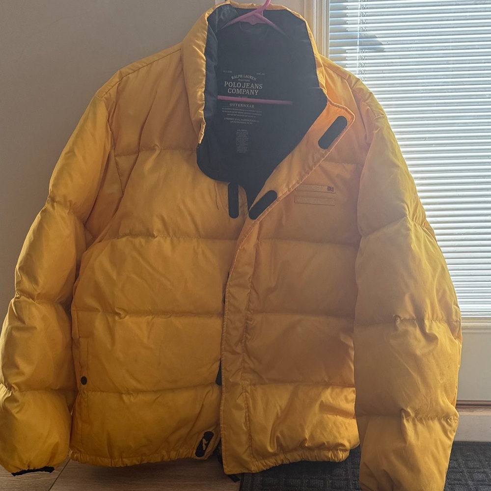 Polo by Ralph Lauren Yellow Puffer Jacket